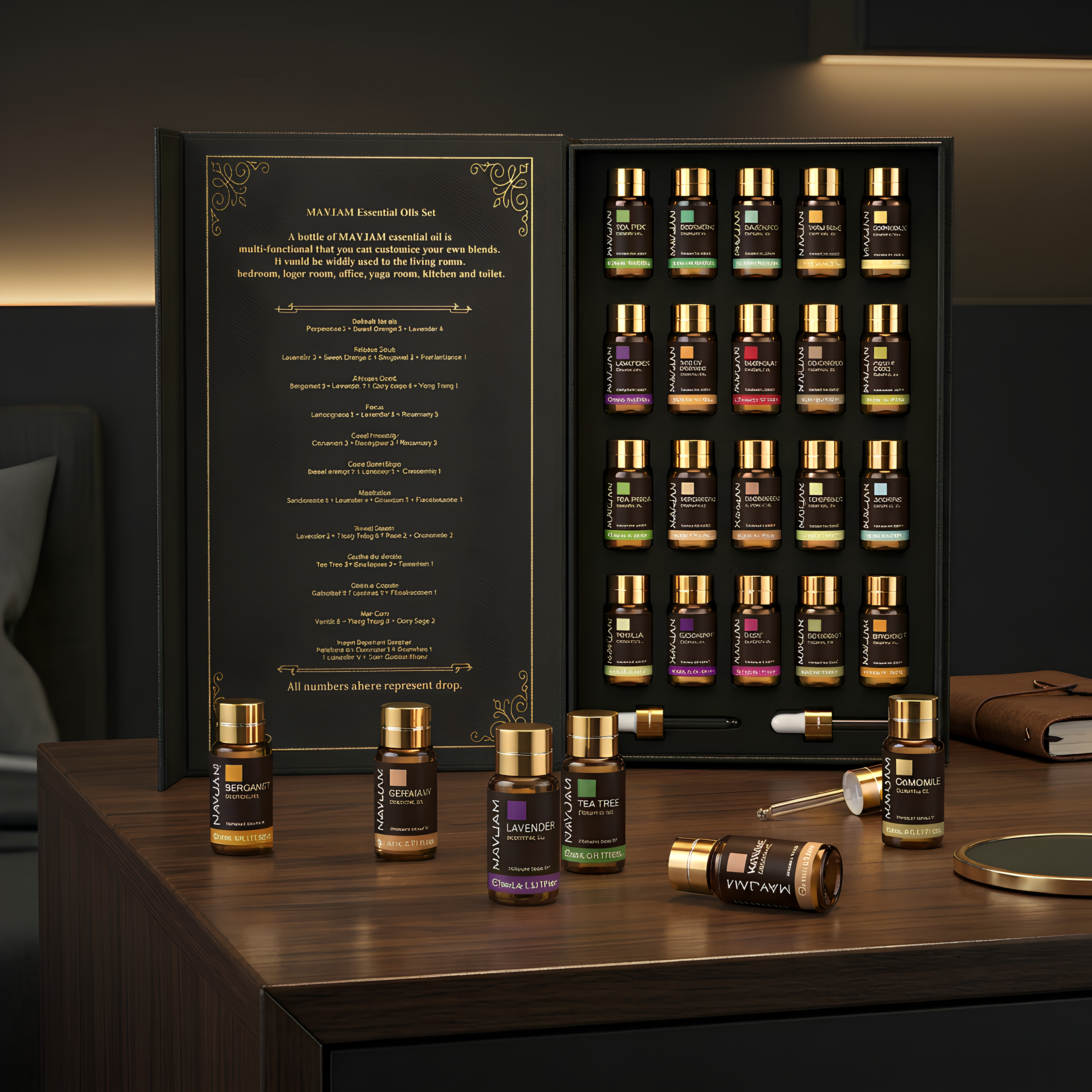 MAYJAM Premium Essential Oils Set